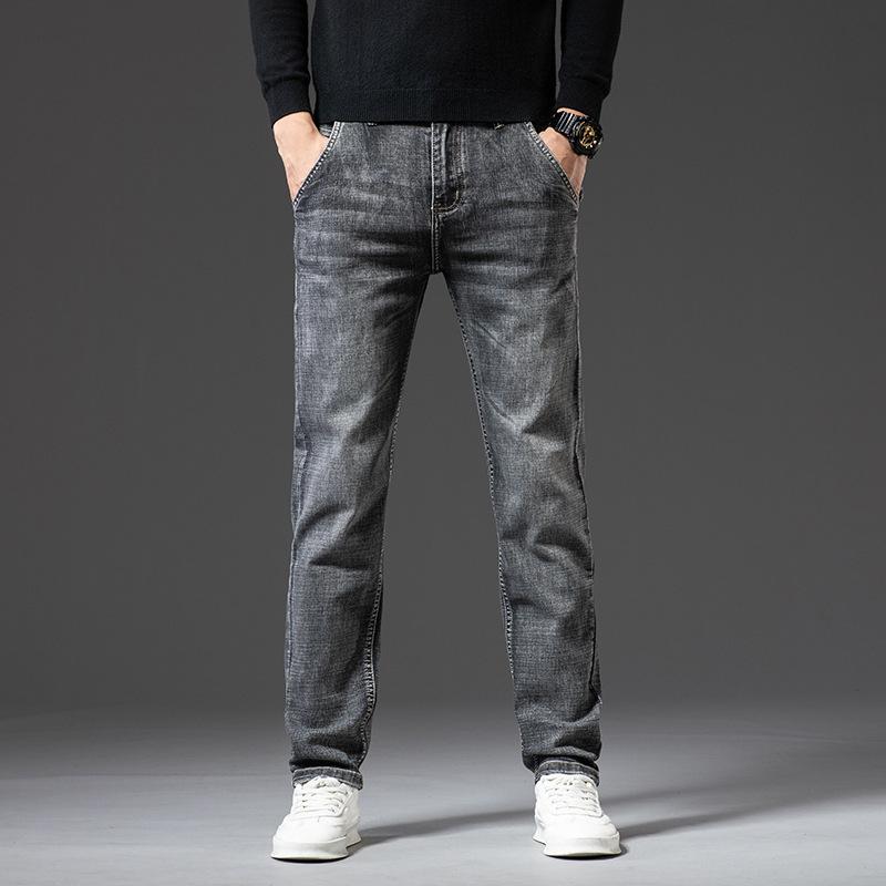 JYL Autumn thick stretch jeans with secret winter landing direct daily luxury plus size