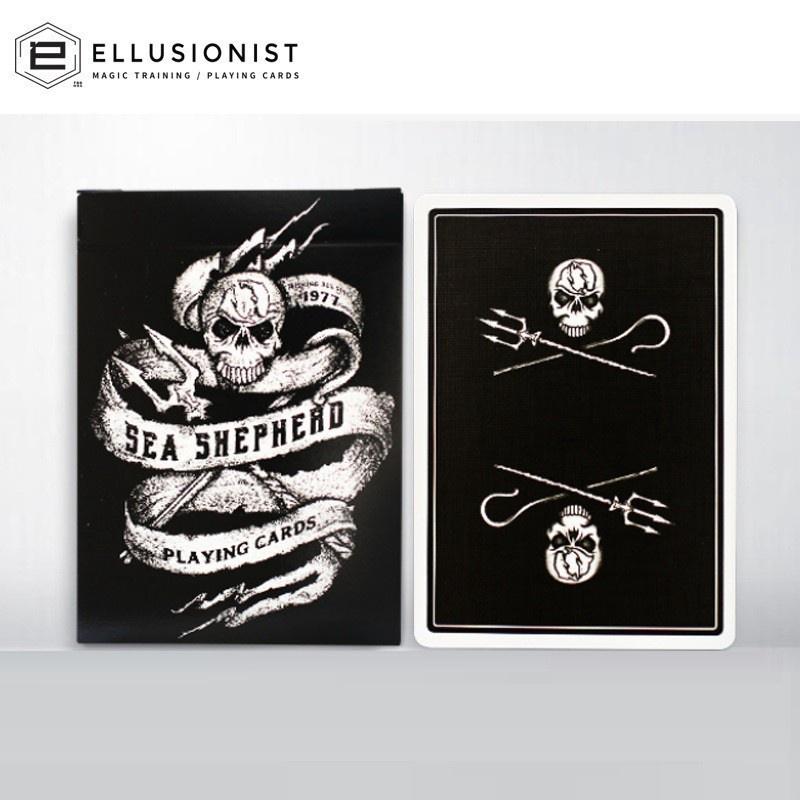 Ellusionist Sea Shepherd SSCS Cărți de joc Bicycle Deck Poker Size Card Games Trucuri de magie