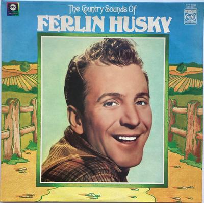 LP Record FERLIN HUSKY - The Country Sounds Of Ferlin Husky MFP50292 Music For Pleas 1973 UK Folk Used