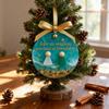 User Friendly Recyclable Shatterproof Acrylic Christmas Bell Ornament For Festival Decorations Safe For Kids And Pet