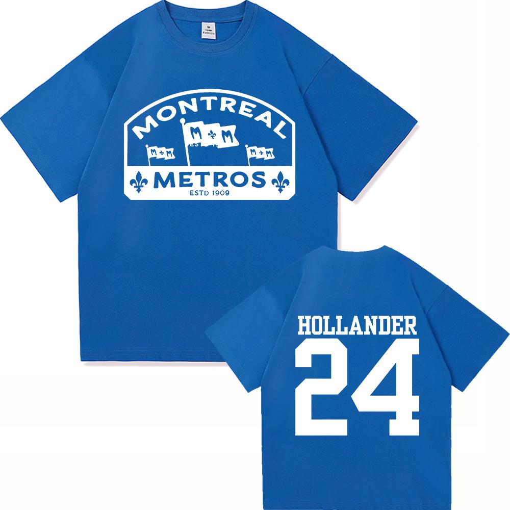 Hollander 24 T Shirt TV Show Heated Rivalry Rozanov 81 Menwomen Clothing Vintage Harajuku High Quality Tops Cotton Tshirts