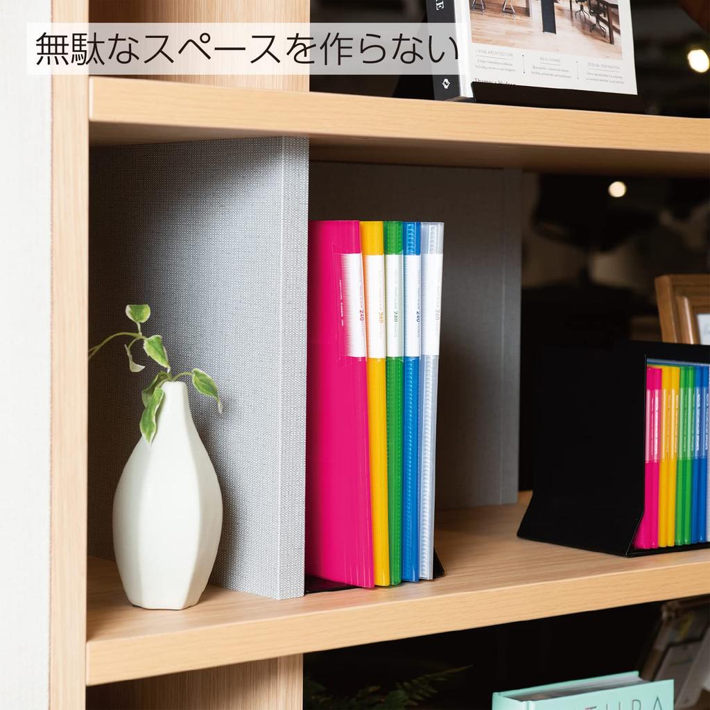 KOKUYO File Photo Album Nobita A4 Slim 240 Sheets Capacity Blue R-NA240B