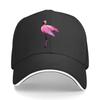 Rosa Lebensechter Flamingo Harz Dekor Hip Hop Hut Mode Outdoor Sport Sandwich Baseballkappe