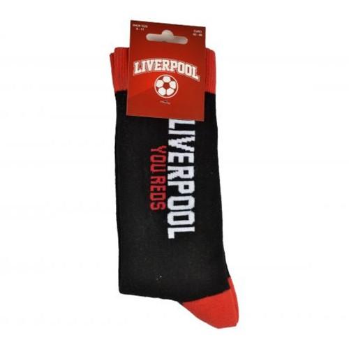 Liverpool FC Unisex Adult You Reds Socks
