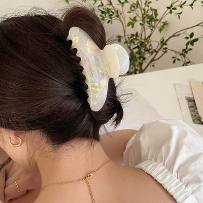 Big Hair Claw Clip Acetate Barrette Fashion Hair Clip  Women