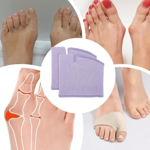 Mdikawe Women's Toe Cushion, Foot Cushion for High Heels - Toe Blister Protection Metatarsal Foot Pad Soft Non-Slip Foot Cushion - Women's Toe Protect