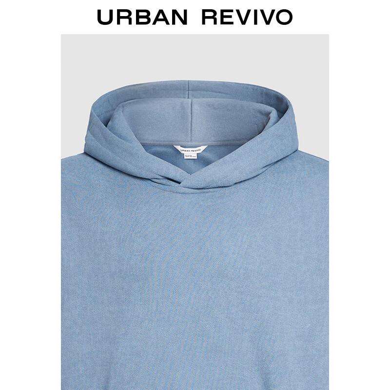 UR Men's 2024 Autumn Oversized Hooded Sweatshirt UMY440015