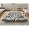 Outdoor Camping Double Inflatable Mattress Extra Wide Sleeping Pad Ultralight Folding Bed Sleeping Mat Car Travel Mat