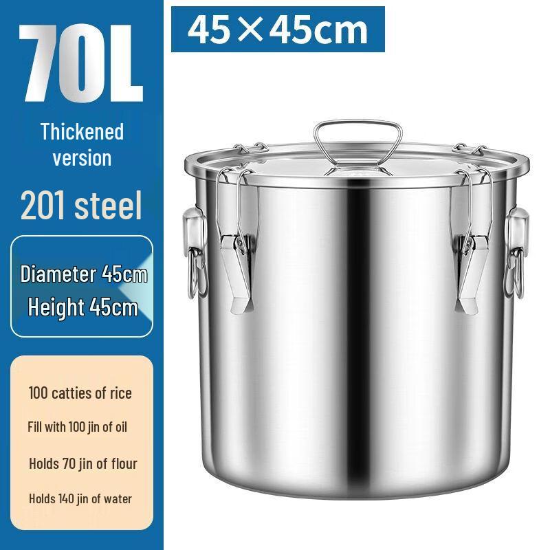 Yilimen Stainless Steel Multi-Purpose Sealed Storage Barrel