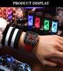 Curren 8442 Men's Quartz Watch, Six-Hand Dial, Rubber Strap, Fashion Sport Design