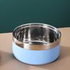 Personalized Pet Bowl with Name, Stainless Steel, Food and Water Bowls, Christmas, New Year, Pet Gift, Custom