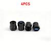 Car Tire Wheel Valve Caps Cover Suede Auto Key Chain Ring Keychain For Ford Escape Edge Mondeo Taurus Fusion Mustang Accessories BR9
