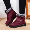 Fashion 2025 New Snow Boots for Women,Fashionable and High-quality Women's Boots Thick Plush Waterproof Cotton Shoes,Velcro Cotton Boots
