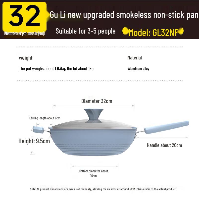 COOKER KING Valley Easy Clean Smokeless Wok