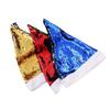 Dubbelsidig paljettrenhornshatt med vändbara paljetter för vuxna