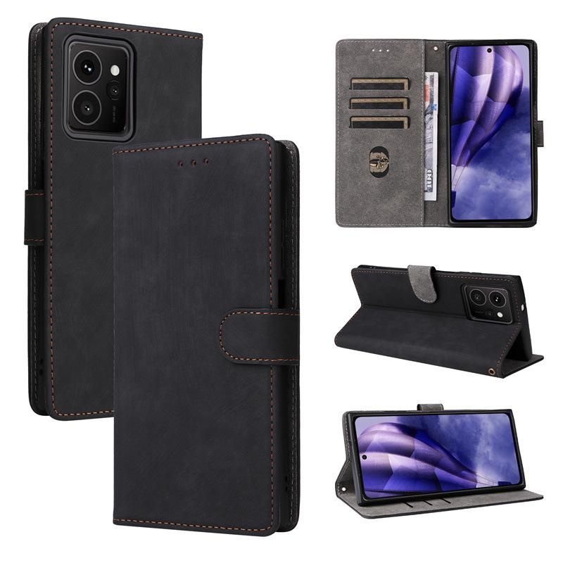 Flip Cover for HMD Skyline PU Leather Phone Case Full-Body Protection [RFID Blocking] Walllet Cover