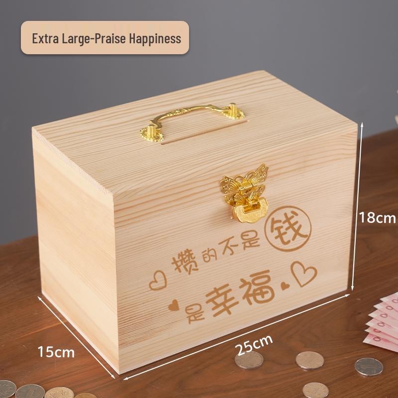 2025 Piggy Bank Model for Kids: Secure Savings Box, In-Only Money Storage for Boys and Girls, Trendy Adult Design.