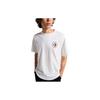 T Shirts Men's White Crew Neck Moderate Straight Fit 10025624-A02