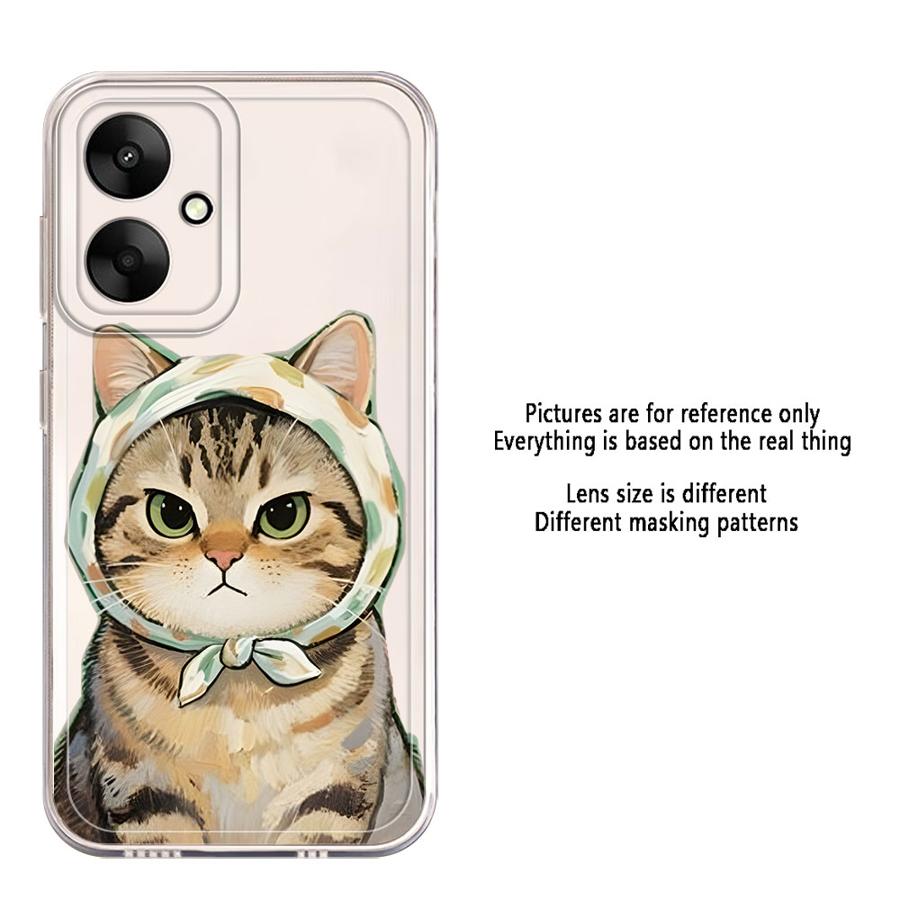 Case for Xiaomi Mi 11T Pro 11 Lite Soft Phone Cover Cartoon Cat