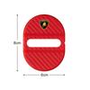 4pcs ABS Car Door Lock Protective Cover Cushion Anti Rust Sleeve Pad For Lamborghini Urus Huracan Aventador Premium Accessories TT2