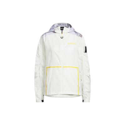 X National Geographic Wind.Rdy Musterdruck Colorblock Outdoor Winddicht Sportlich Kapuzenjacke Sonnenschutzjacke Damenjacke HY4692