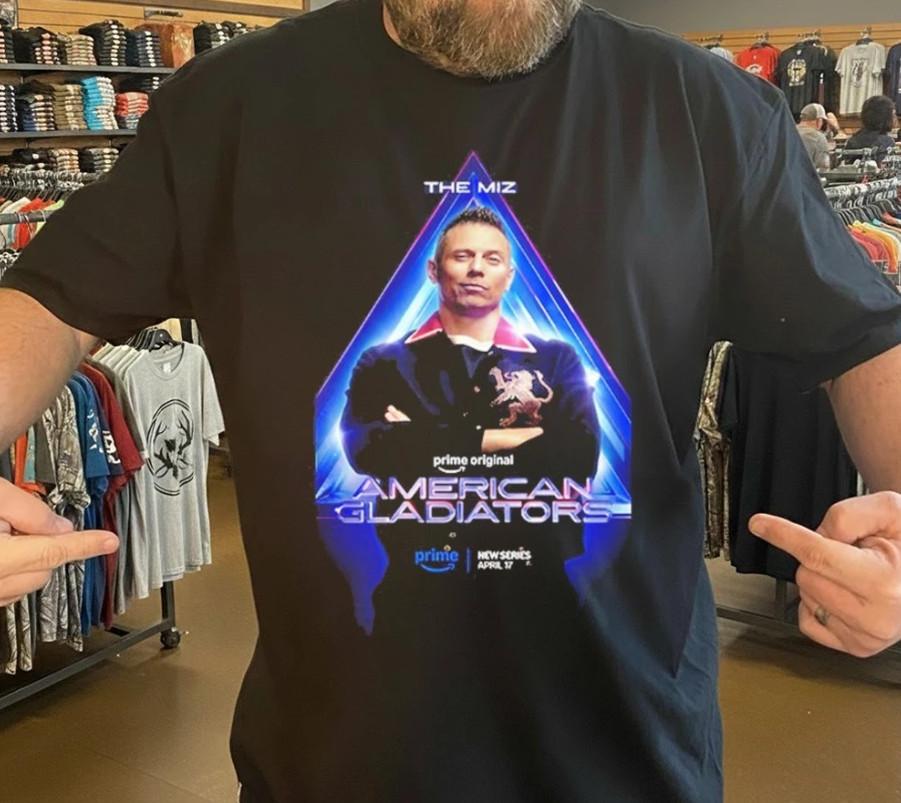 The Miz For American Gladiators New Series On April 17 2026 Shirt Unisex T-Shirt M
