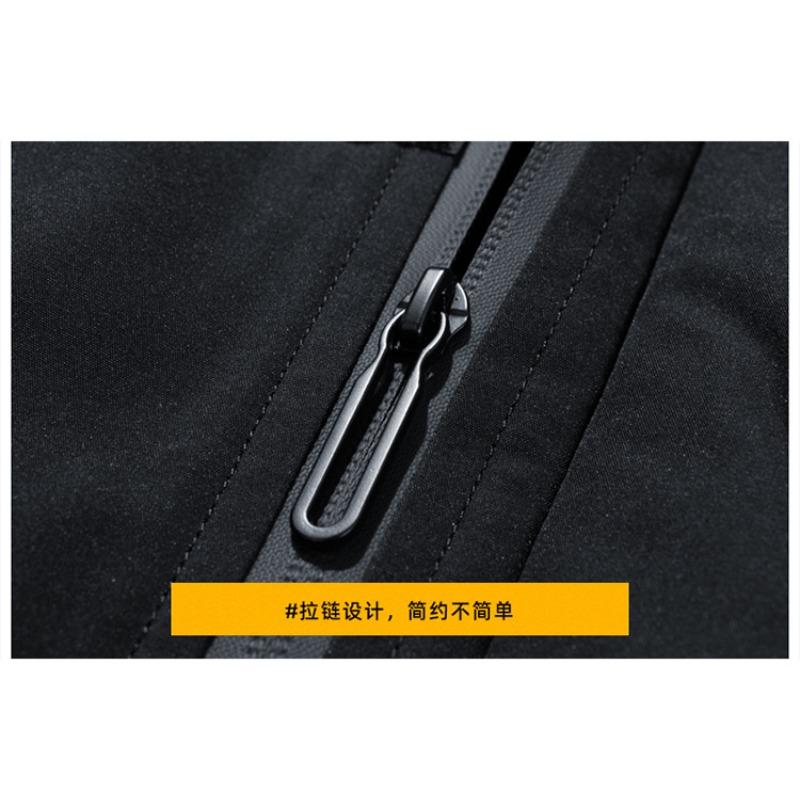 Autumn and winter men's clothing trends, new down jackets, thickened hooded warm jackets, men's handsome and versatile cold clothing, winter clothes