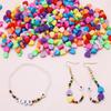 30 Stücke 9*10mm Liebe Herz Polymer Clay Perlen Bunte Lose Perlen Für Schmuck Machen DIY Armband Halskette ohrring