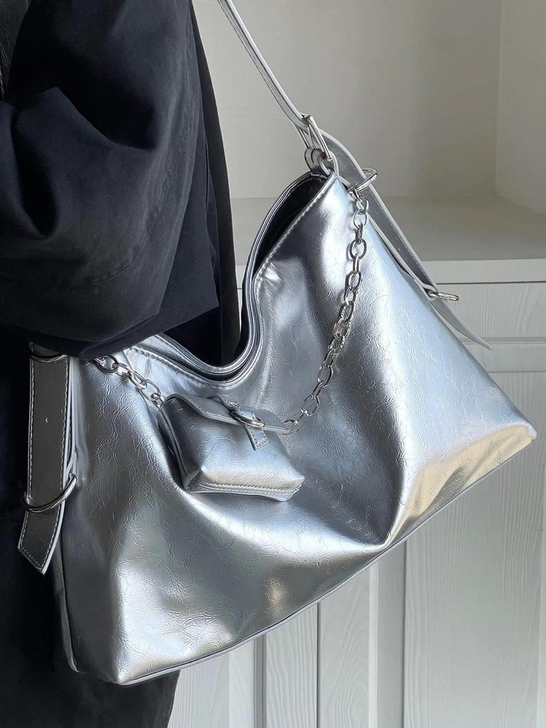 Chic Minimalist Underarm Shoulder Bag – Stylish, Versatile, Large Capacity Crossbody for Women