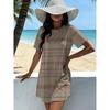 Plus Size, Self-developed Plus Size Casual Plant Print Dress
