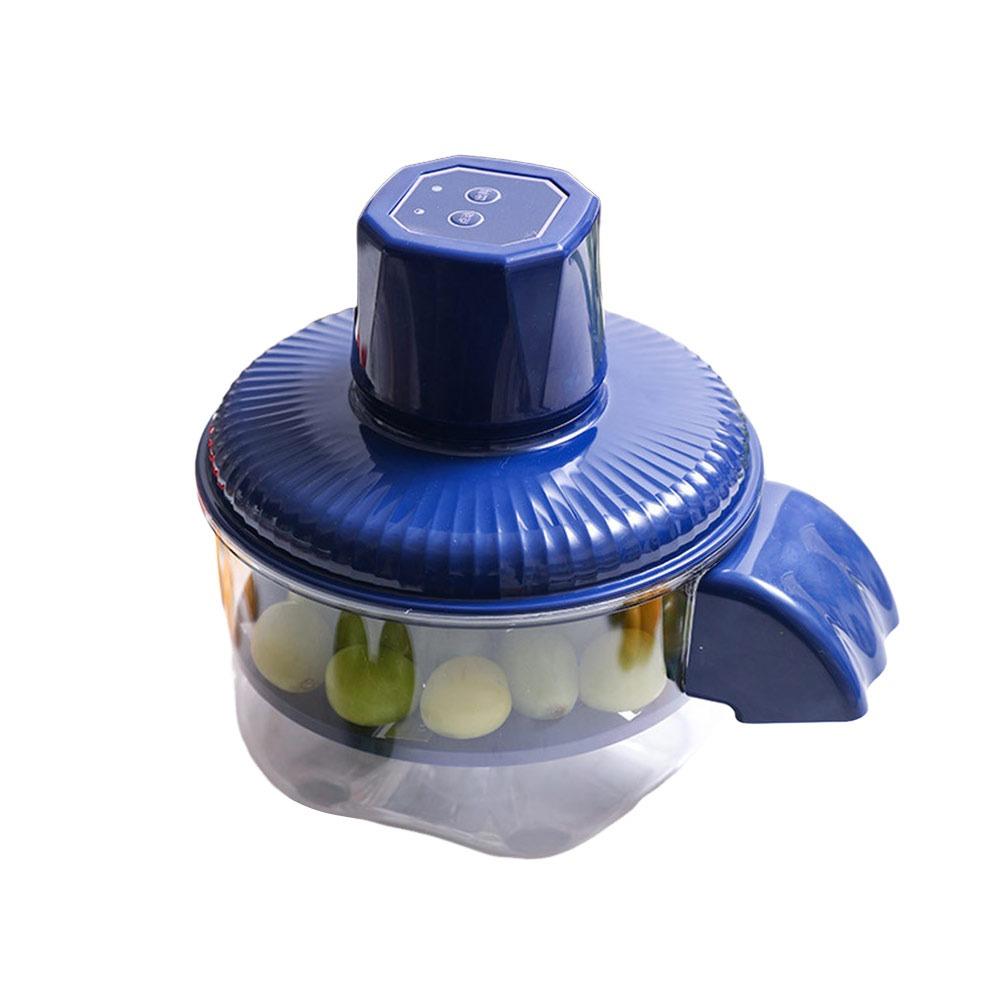 

Hands-Free Skin Remover for Berries Fruits Automatic Small Fruit Peeler Machine Fruit Peeler Tool синій