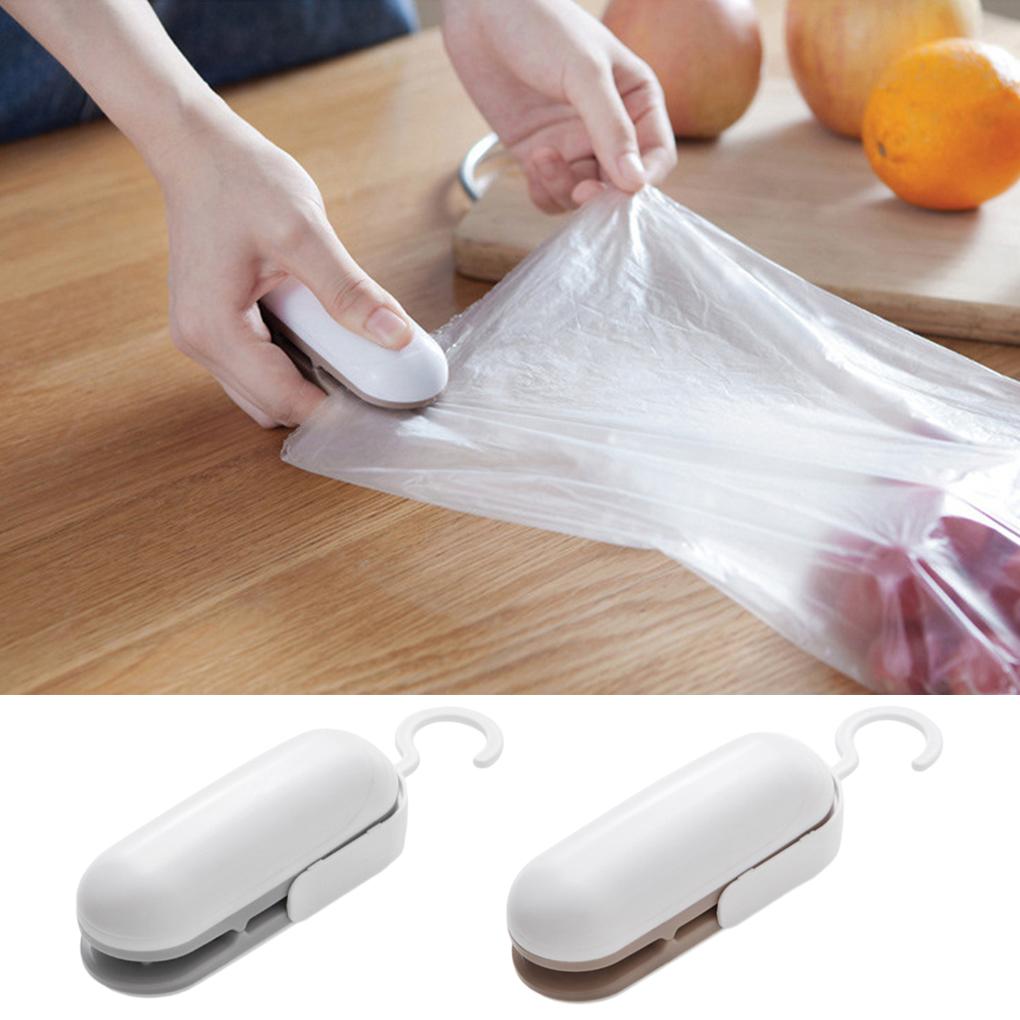 Vacuum Sealer Replacement Solid Color Hanging 2 In 1 Home Kitchen Fruit Vegetable Bag Package Sealing Machine Tool