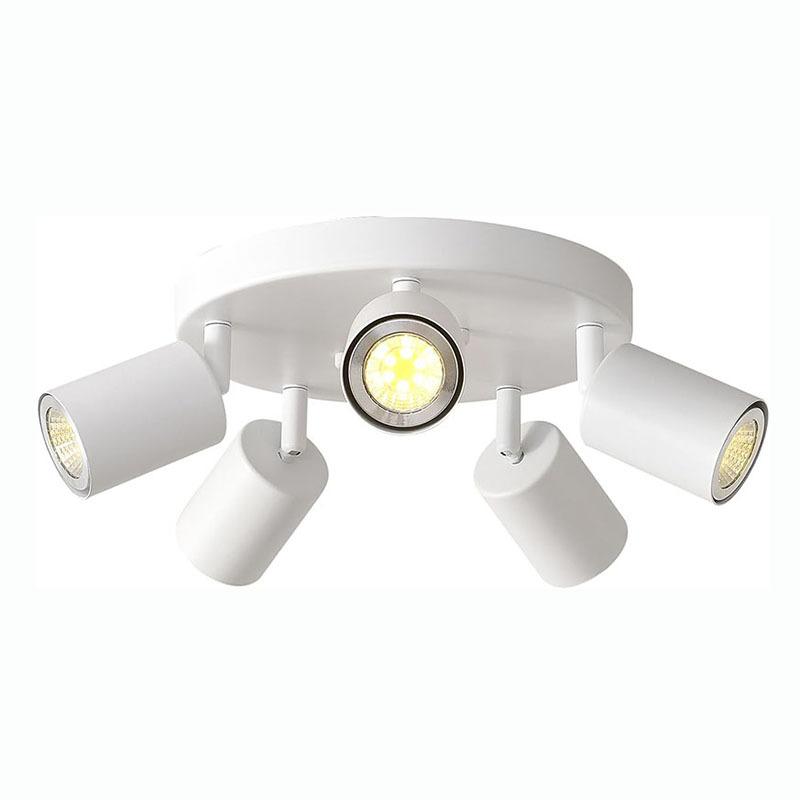 Surface-mounted Spotlights LED Ceiling Lights Three-head Ceiling Round Corridor Living Room Atmosphere Decoration Main Light