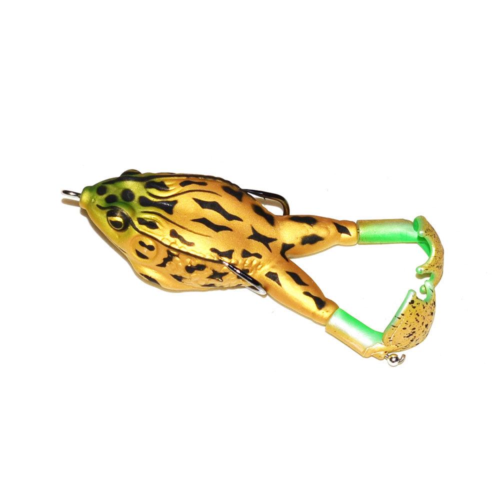 9cm Περιστρεφόμενο Επιπλέον Δόλωμα Βάτραχος: Τεχνητό Δόλωμα Ψαριού Thunder Legs
