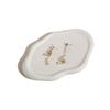 Simple ceramic dinner plate decorative plate, creative cloud tray, kitchen living room home jewelry storage plate, cloud plate