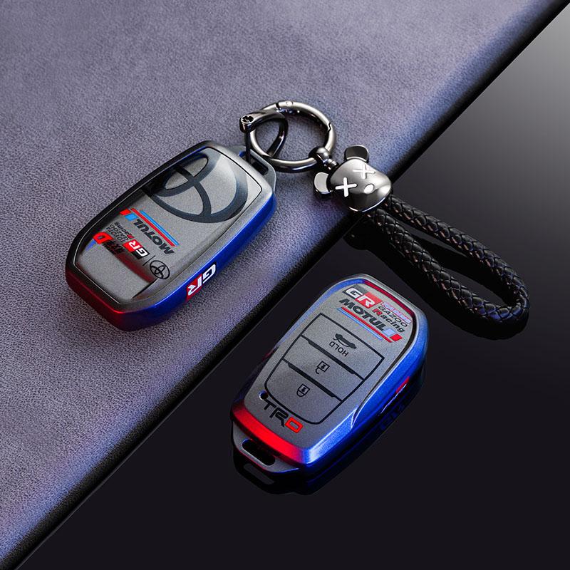 BNH5  TPU Key Case Cover Shell For Toyota Corolla SE 2023 Camry 50 55 TLC200 Yaris Land Cruiser Prado150 RAV4 Venza SIENNA