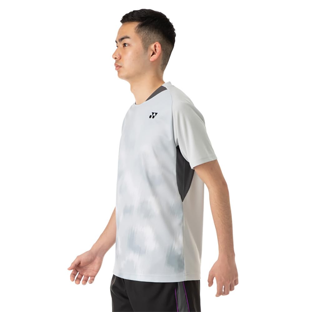 Game Shirt Uniform Game Shirt 10608 Ice Gray L [Yonex] (Fit Style) (326)