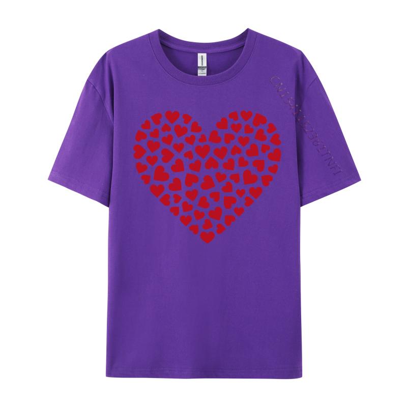 Love Heart Graphic Valentines Day Party New Design Boy Tshirts Crew Neck Cotton Tees Birthday Sweatshirts Top Quality