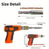 Magnetic Screwdriver Set All-in-1 Ratchet Screwdriver With 14 Sizes Magnetic Bits Electronics Repair Tool Kit Pop Out Bit