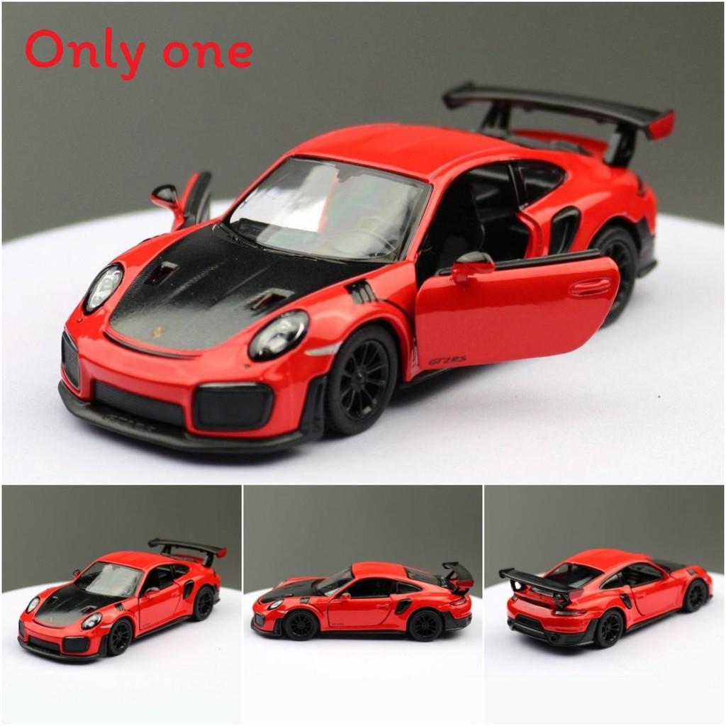 Porsche 911 Gt2 Alloy Car Model With Inertia Control For Collectors