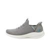 Bobs Sport Confortável Moda Versátil Tênis Casual de Cano Baixo Feminino Cinza 117713-GRY