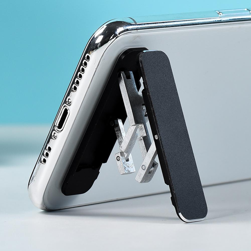 Universal Smartphone Metal Kickstand Mini Metal Folding Mobile Phone Holder Stand Suitable For Most Cell Phone