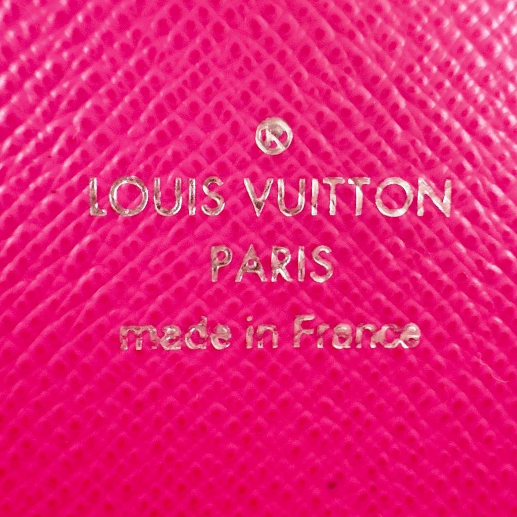 LOUIS VUITTON Epi Leather Long Wallet purse Epi Leather pink Women M82050 Used