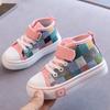 Sapatos de lona infantil primavera outono novos sapatos infantis antiderrapantes para meninos e meninas sapatos casuais para crianças