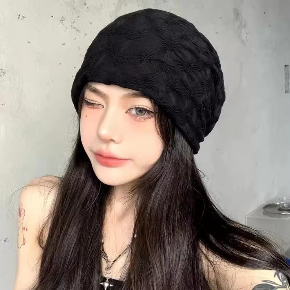 Slouchy Beanies Hat Women Baggy Head Hat Casual Thin Bonnet Cap  Summer Spring