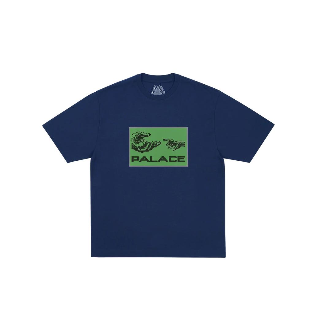 Palace Top Up T-Shirt Navy Unisex Tops Blue P29TS134