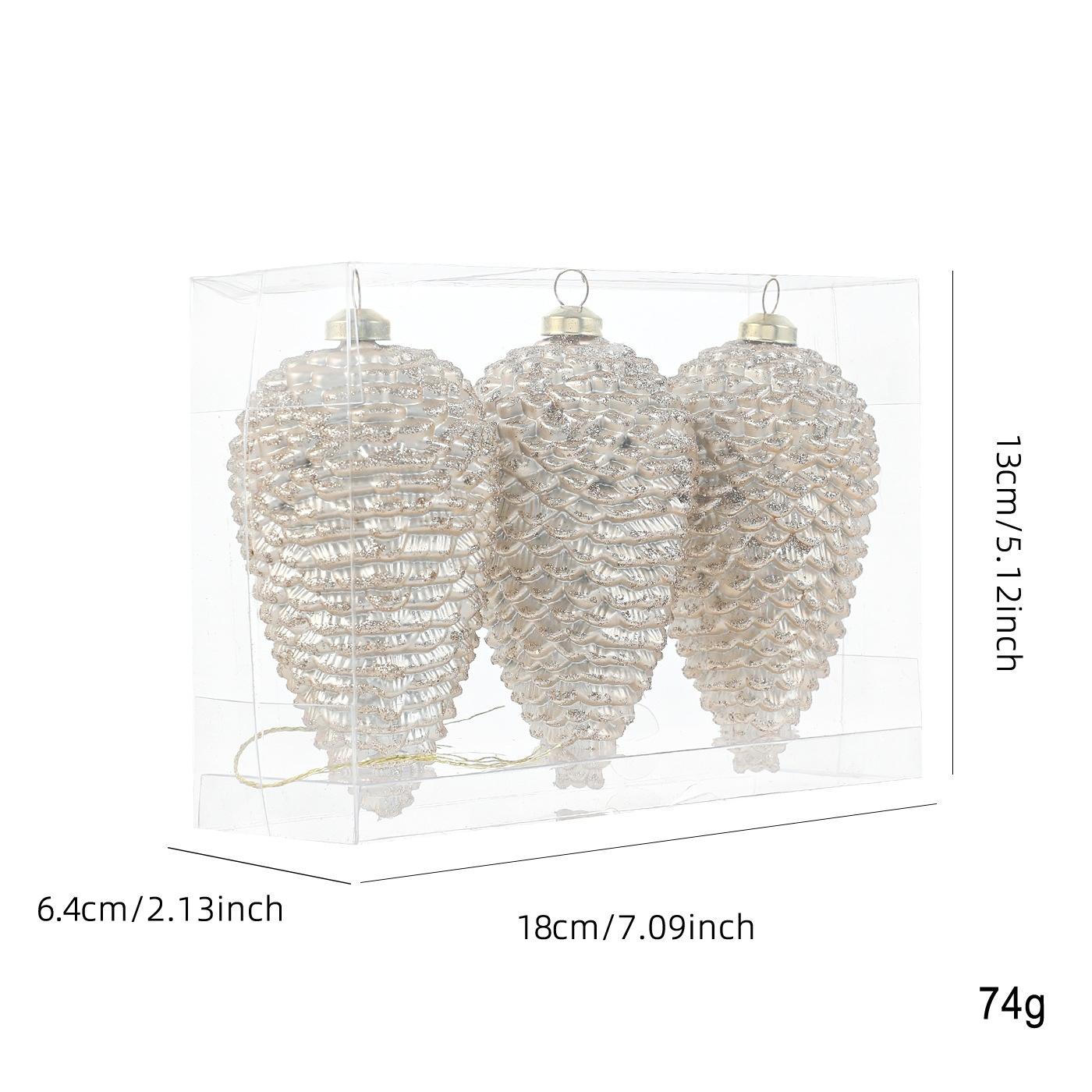 

Colorful Christmas Ornaments Christmas Hanging 18*6.4*13cm per Box Christmas Ornaments Approximately 13cm Height