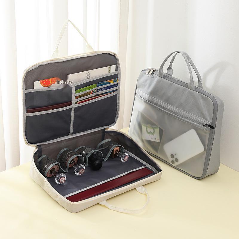 Secure Office Document & Seal Bag with Lock