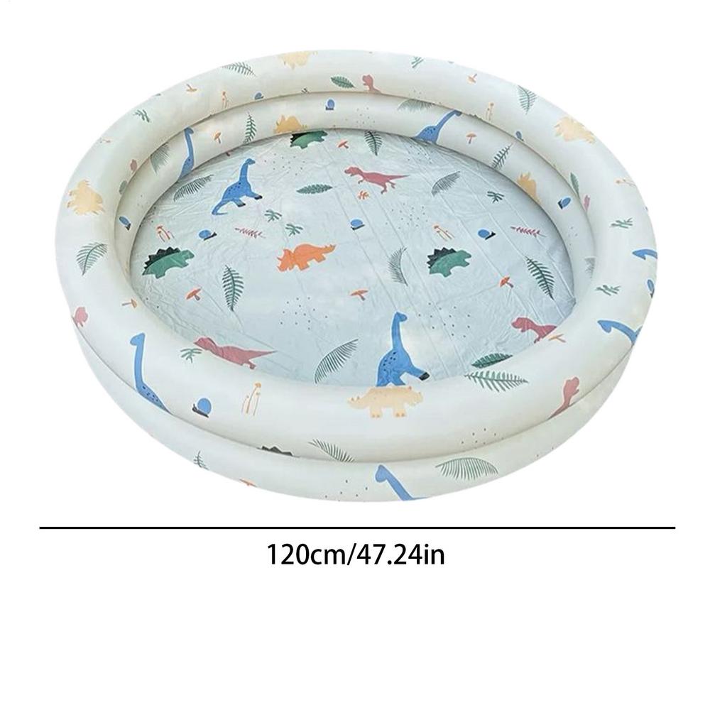 

Inflatable Pool for Kids Pvc Blow up Pool Bright Colors Floating Air Cushions Bathtub for Lake Outdoor Party Patio Tanning Beach