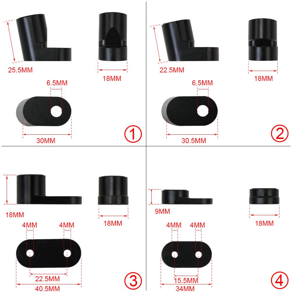 FREE SHIPPING - For 13-on Ford Focus ST Billet T-6061 Anodized Aluminum Bolt-on Rear Wing Spoiler Hatch Riser Lift